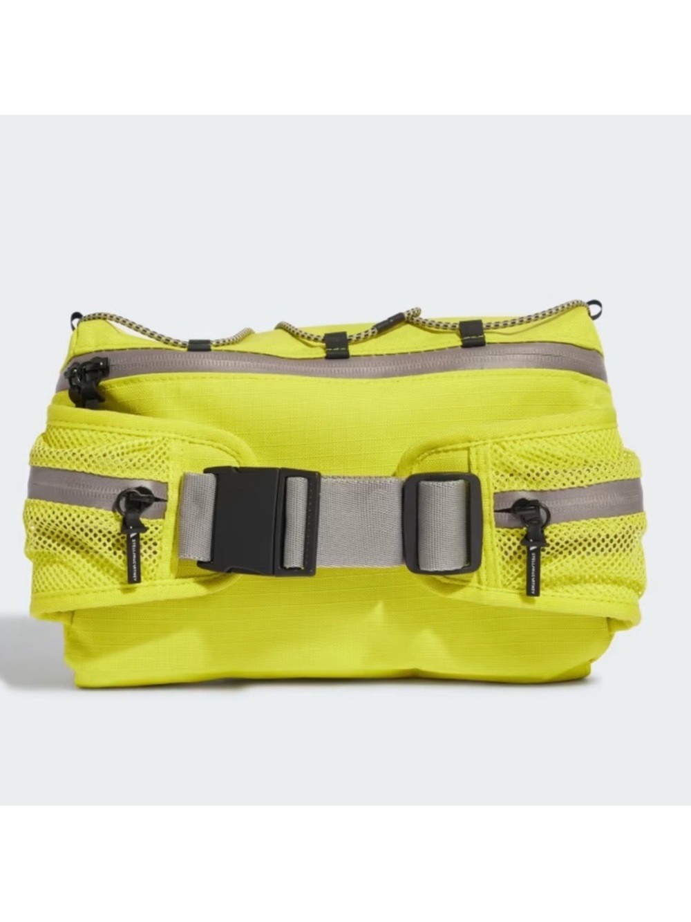 Adidas By Stella McCartney Fanny Pack Neon Yellow Crossbody Belt Bag - Picture 4 of 7